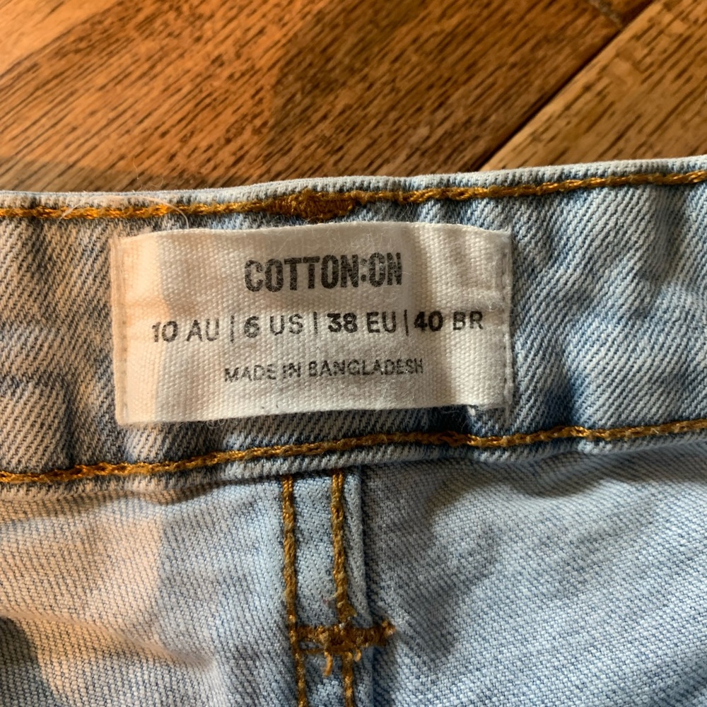Cotton on jeans